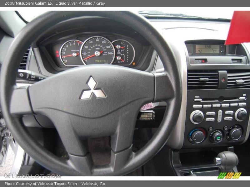 Liquid Silver Metallic / Gray 2008 Mitsubishi Galant ES