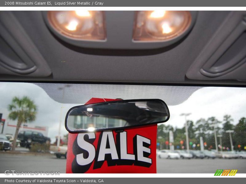 Liquid Silver Metallic / Gray 2008 Mitsubishi Galant ES