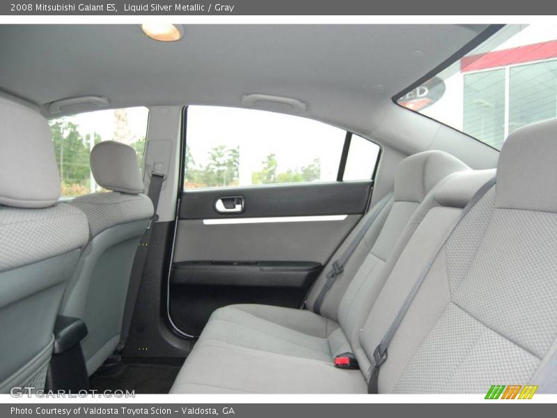 Liquid Silver Metallic / Gray 2008 Mitsubishi Galant ES