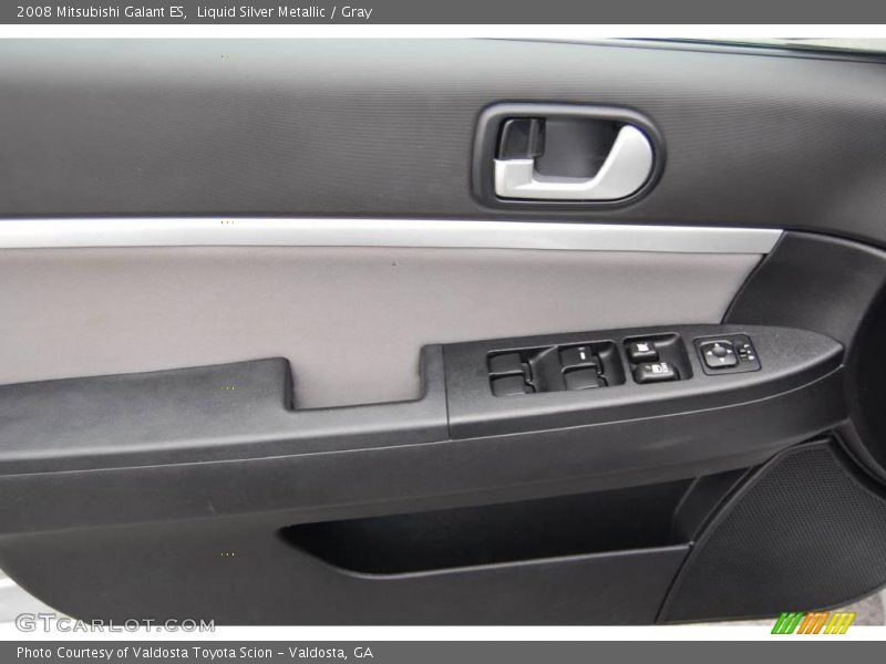 Liquid Silver Metallic / Gray 2008 Mitsubishi Galant ES