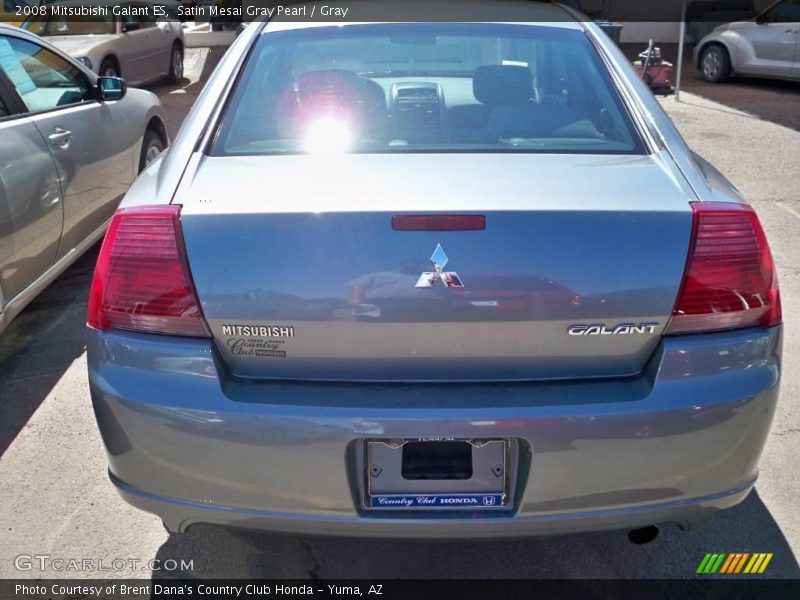 Satin Mesai Gray Pearl / Gray 2008 Mitsubishi Galant ES