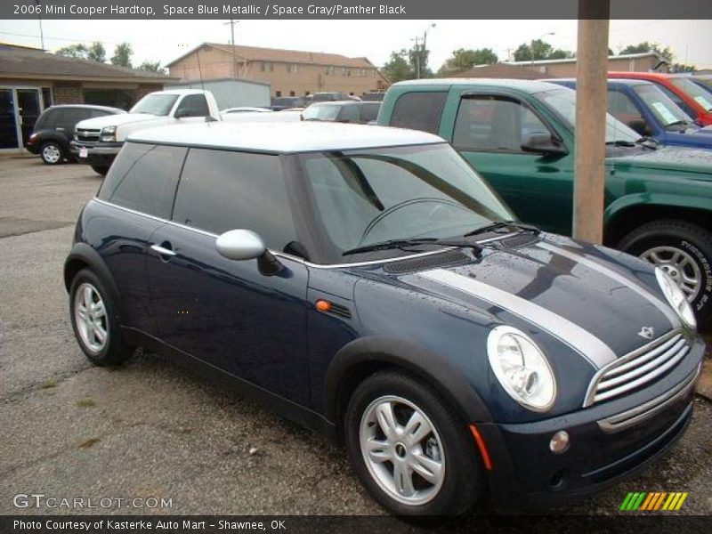 Space Blue Metallic / Space Gray/Panther Black 2006 Mini Cooper Hardtop