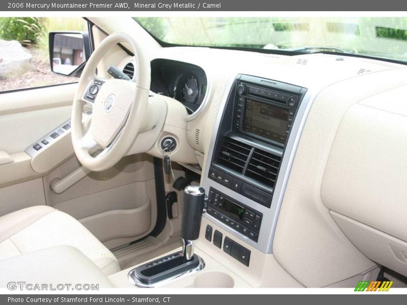 Mineral Grey Metallic / Camel 2006 Mercury Mountaineer Premier AWD