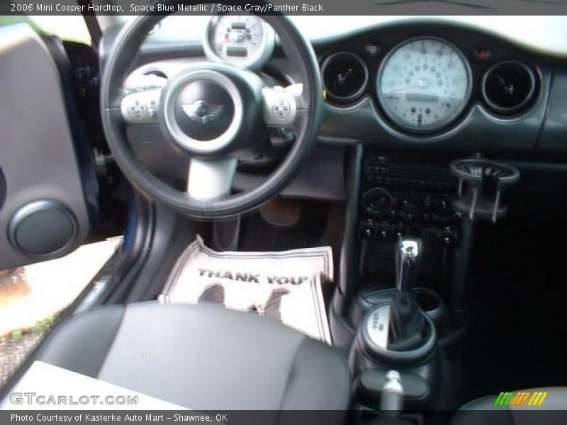 Space Blue Metallic / Space Gray/Panther Black 2006 Mini Cooper Hardtop
