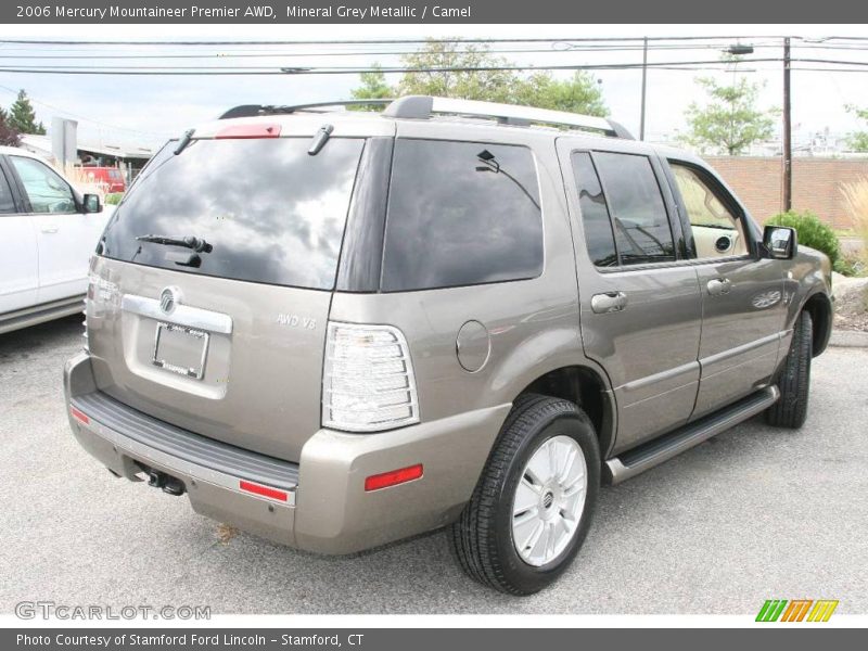 Mineral Grey Metallic / Camel 2006 Mercury Mountaineer Premier AWD