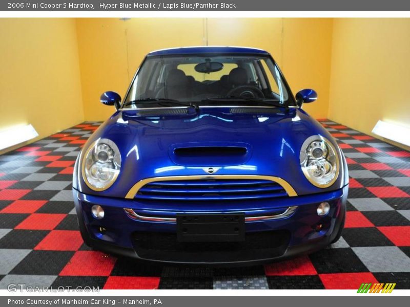 Hyper Blue Metallic / Lapis Blue/Panther Black 2006 Mini Cooper S Hardtop