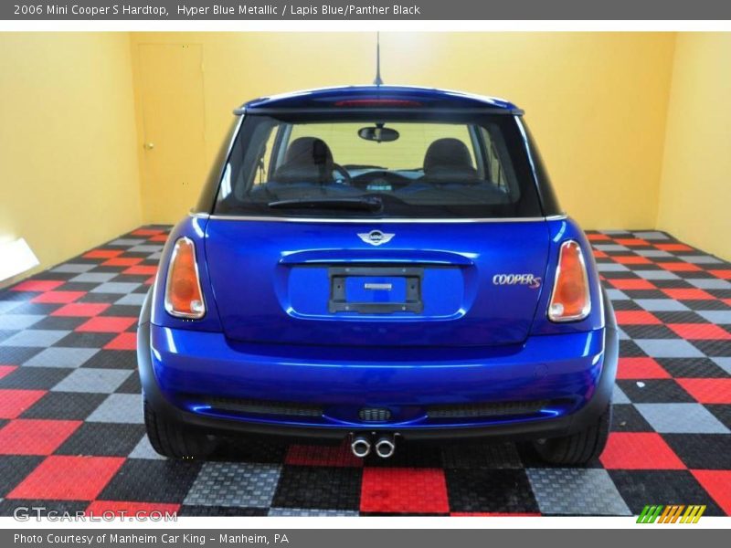Hyper Blue Metallic / Lapis Blue/Panther Black 2006 Mini Cooper S Hardtop