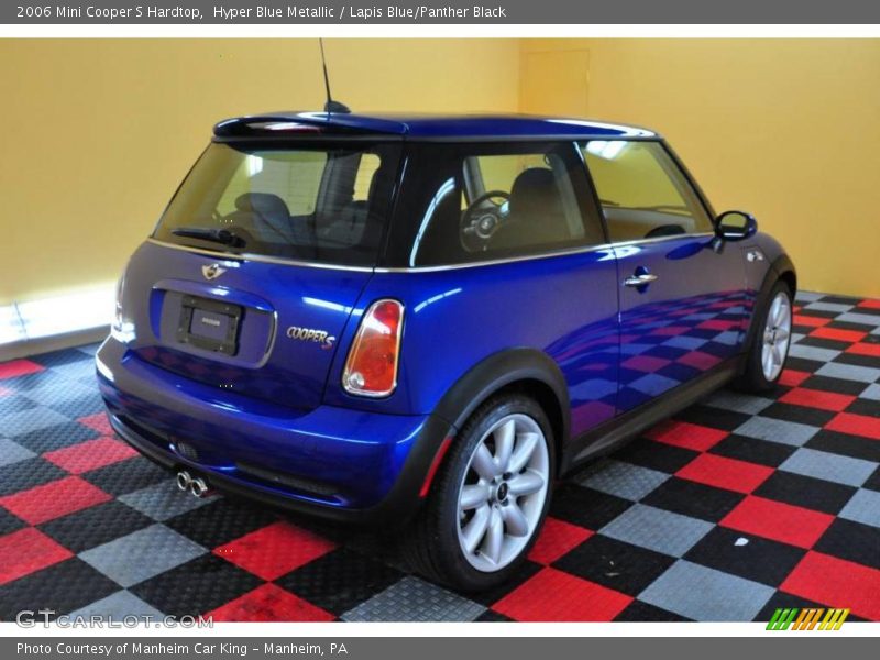Hyper Blue Metallic / Lapis Blue/Panther Black 2006 Mini Cooper S Hardtop