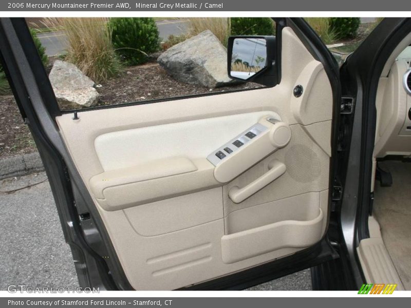 Mineral Grey Metallic / Camel 2006 Mercury Mountaineer Premier AWD