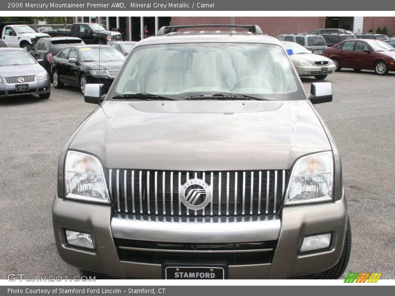 Mineral Grey Metallic / Camel 2006 Mercury Mountaineer Premier AWD