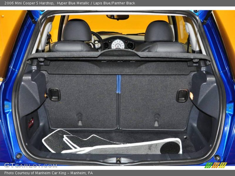 Hyper Blue Metallic / Lapis Blue/Panther Black 2006 Mini Cooper S Hardtop