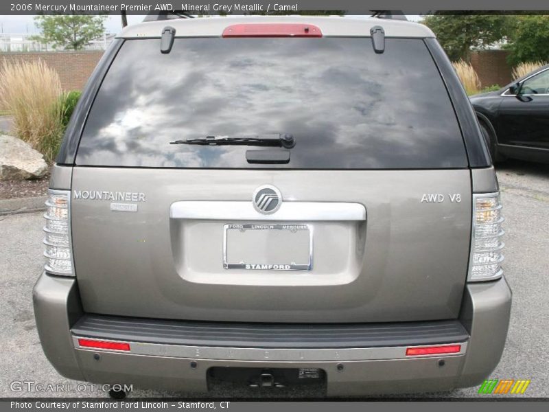Mineral Grey Metallic / Camel 2006 Mercury Mountaineer Premier AWD