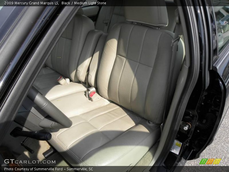 Black / Medium Light Stone 2009 Mercury Grand Marquis LS
