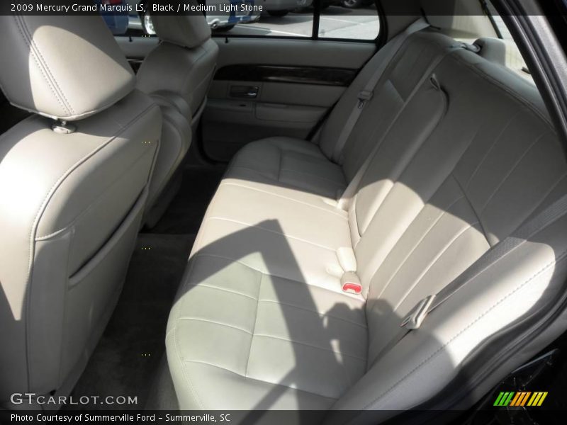Black / Medium Light Stone 2009 Mercury Grand Marquis LS