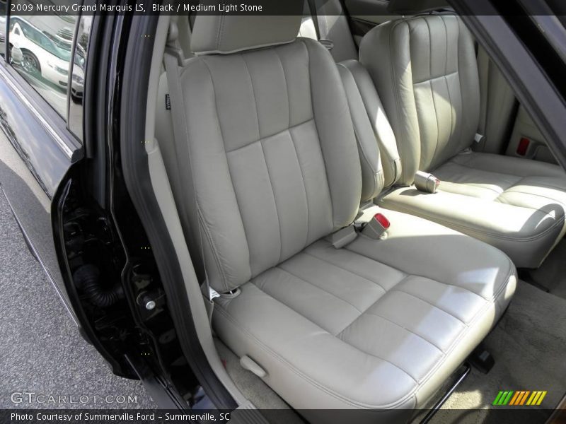 Black / Medium Light Stone 2009 Mercury Grand Marquis LS