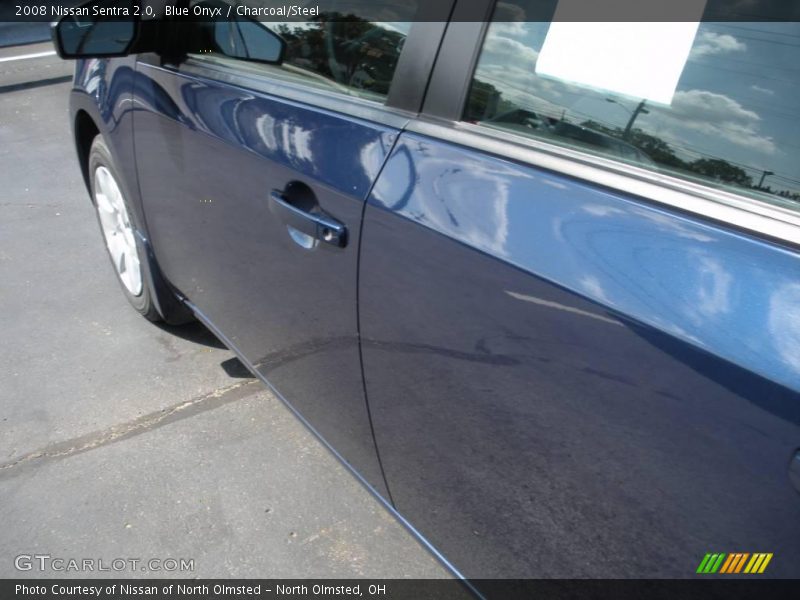 Blue Onyx / Charcoal/Steel 2008 Nissan Sentra 2.0