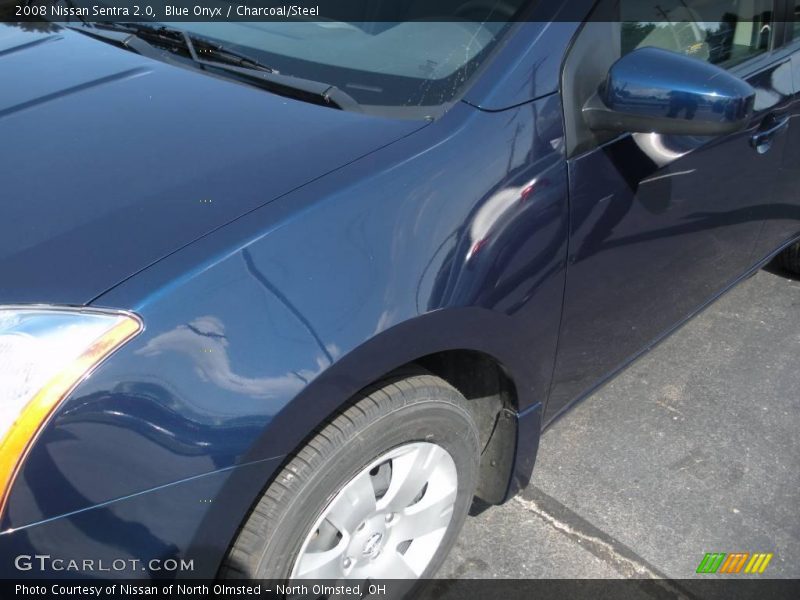 Blue Onyx / Charcoal/Steel 2008 Nissan Sentra 2.0