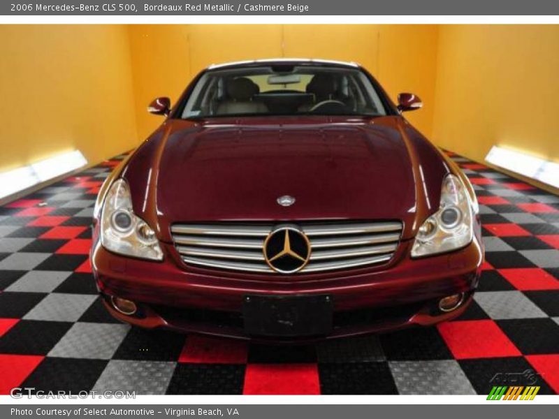 Bordeaux Red Metallic / Cashmere Beige 2006 Mercedes-Benz CLS 500