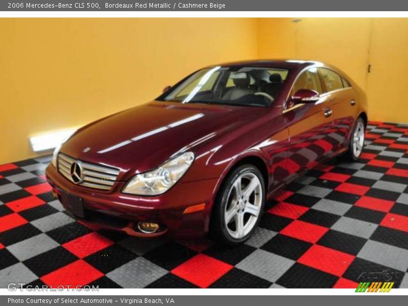 Bordeaux Red Metallic / Cashmere Beige 2006 Mercedes-Benz CLS 500