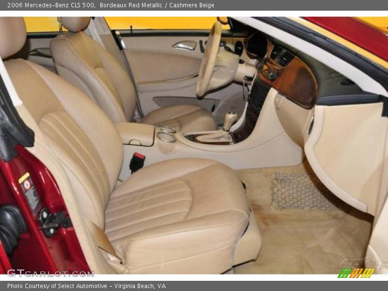 Bordeaux Red Metallic / Cashmere Beige 2006 Mercedes-Benz CLS 500