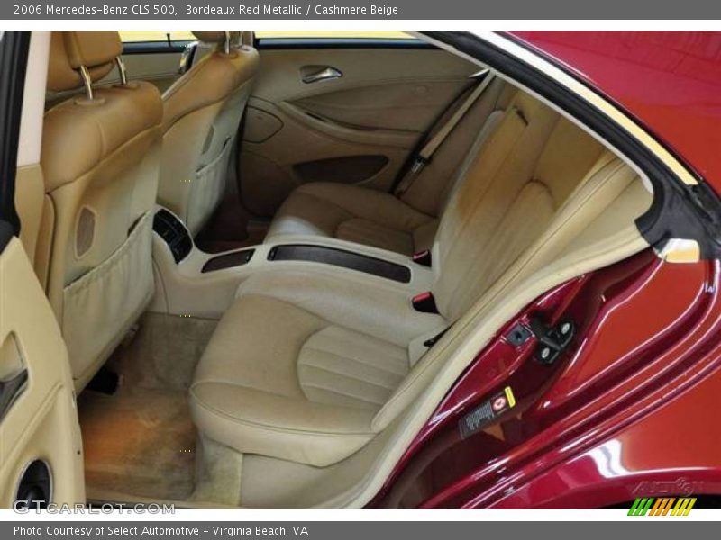 Bordeaux Red Metallic / Cashmere Beige 2006 Mercedes-Benz CLS 500