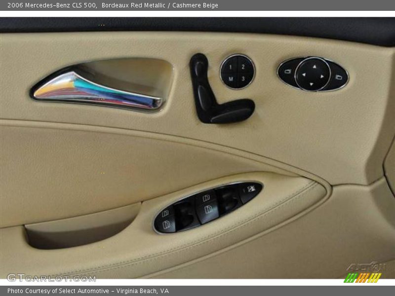 Bordeaux Red Metallic / Cashmere Beige 2006 Mercedes-Benz CLS 500