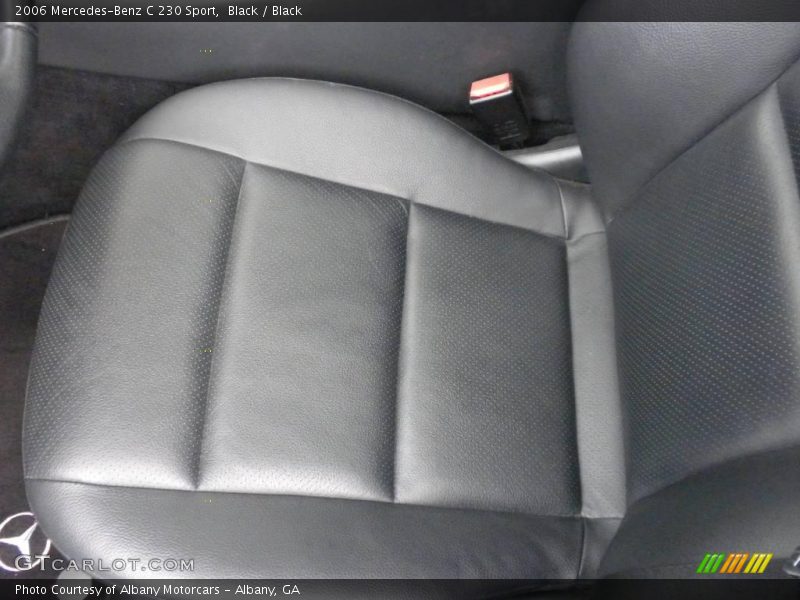 Black / Black 2006 Mercedes-Benz C 230 Sport