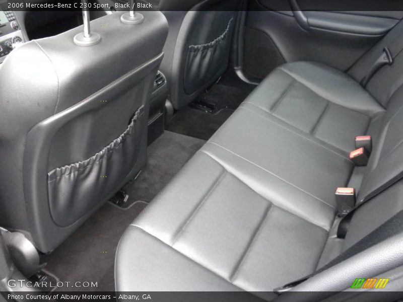 Black / Black 2006 Mercedes-Benz C 230 Sport