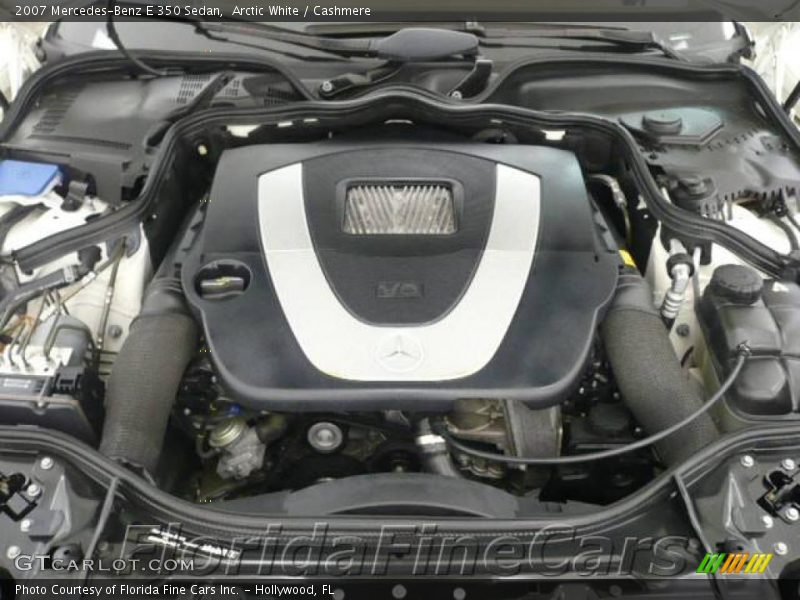 Arctic White / Cashmere 2007 Mercedes-Benz E 350 Sedan
