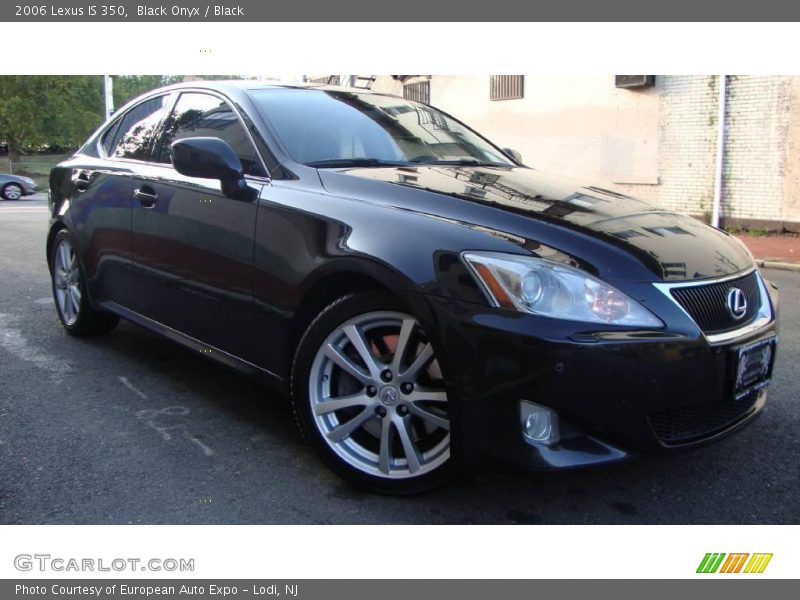 Black Onyx / Black 2006 Lexus IS 350