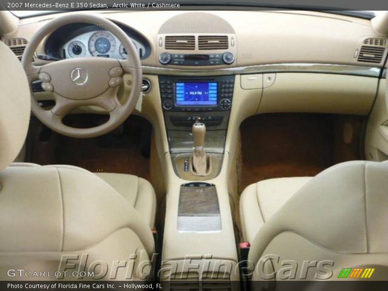 Arctic White / Cashmere 2007 Mercedes-Benz E 350 Sedan