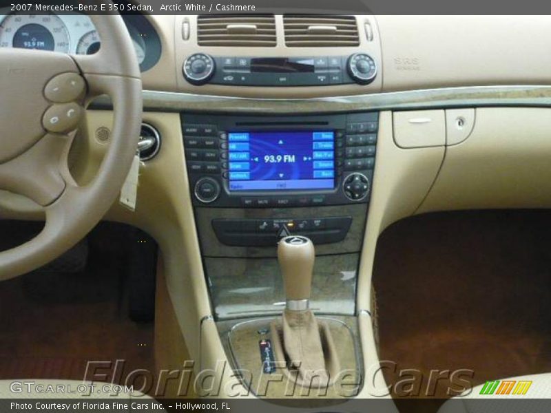 Arctic White / Cashmere 2007 Mercedes-Benz E 350 Sedan