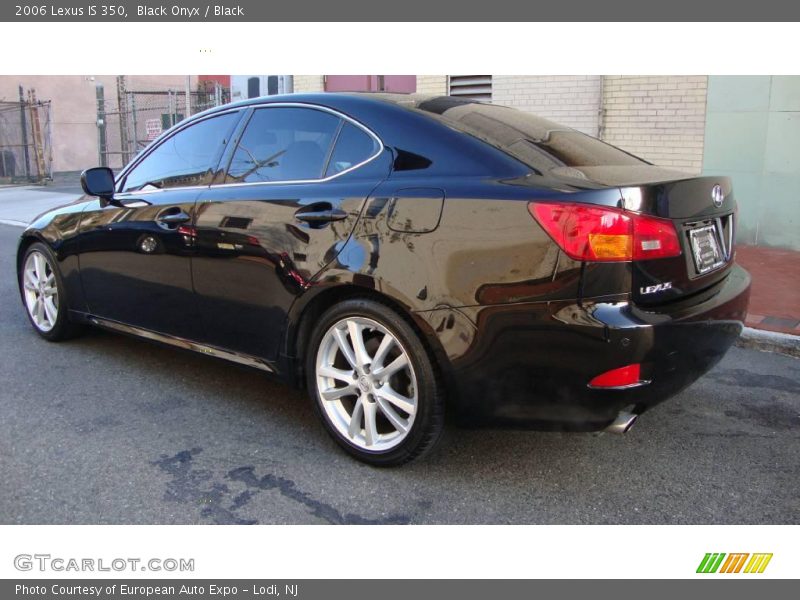 Black Onyx / Black 2006 Lexus IS 350