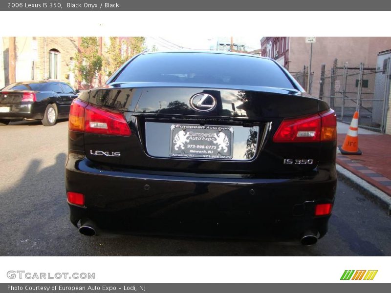 Black Onyx / Black 2006 Lexus IS 350