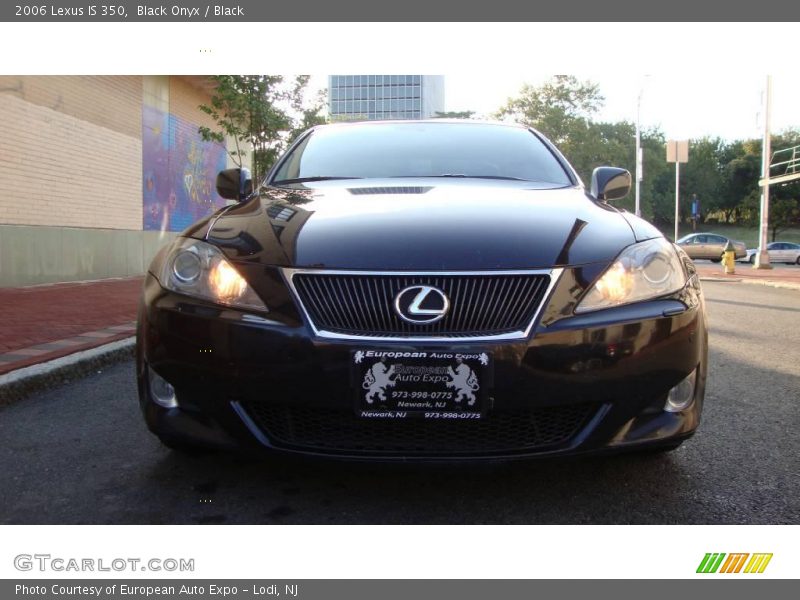 Black Onyx / Black 2006 Lexus IS 350