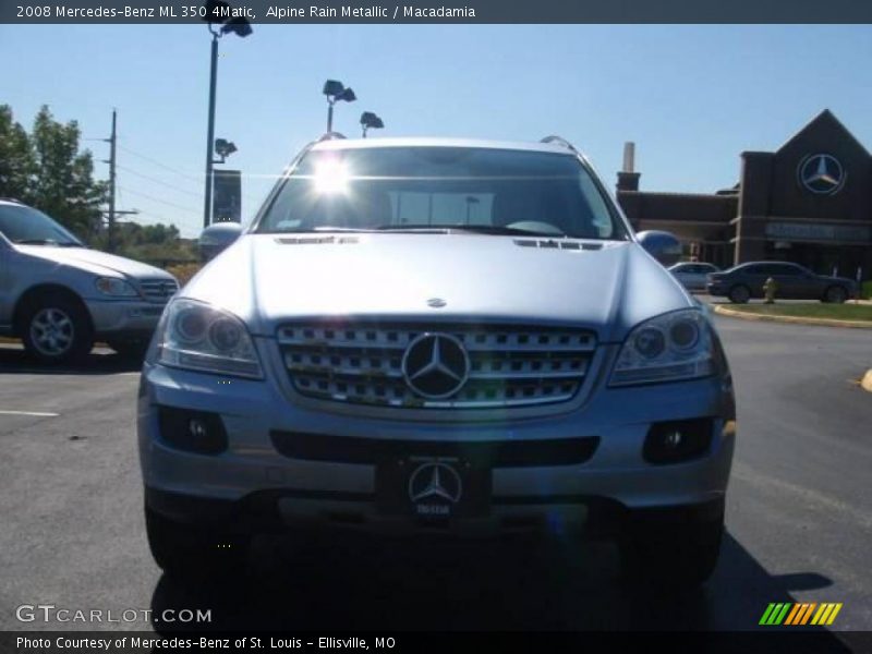Alpine Rain Metallic / Macadamia 2008 Mercedes-Benz ML 350 4Matic