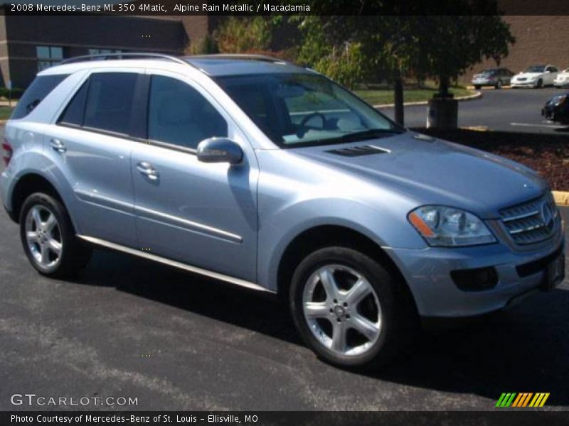 Alpine Rain Metallic / Macadamia 2008 Mercedes-Benz ML 350 4Matic