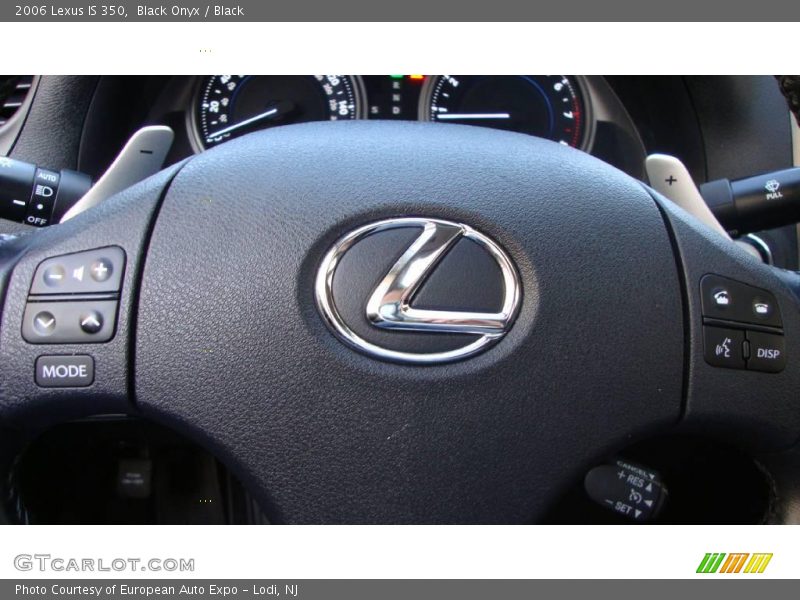 Black Onyx / Black 2006 Lexus IS 350