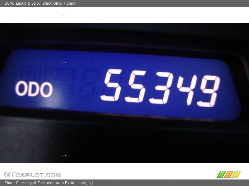 Black Onyx / Black 2006 Lexus IS 350
