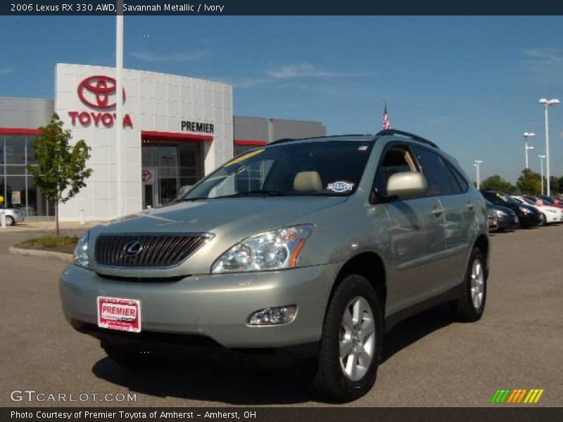Savannah Metallic / Ivory 2006 Lexus RX 330 AWD