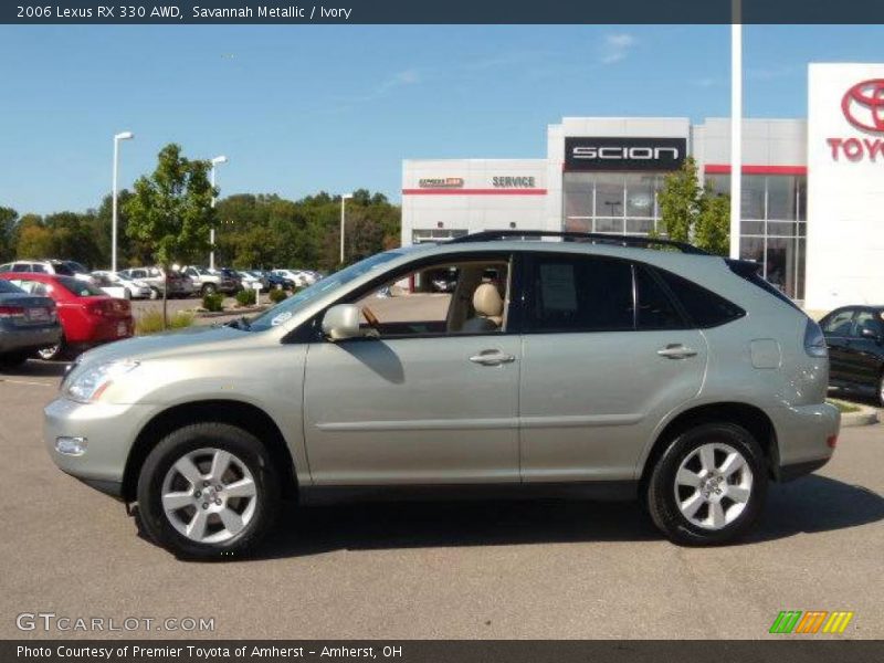 Savannah Metallic / Ivory 2006 Lexus RX 330 AWD
