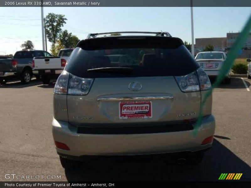 Savannah Metallic / Ivory 2006 Lexus RX 330 AWD
