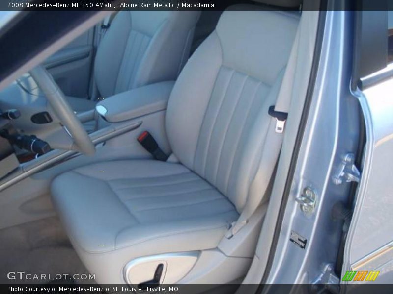 Alpine Rain Metallic / Macadamia 2008 Mercedes-Benz ML 350 4Matic
