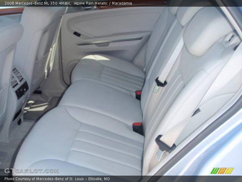 Alpine Rain Metallic / Macadamia 2008 Mercedes-Benz ML 350 4Matic