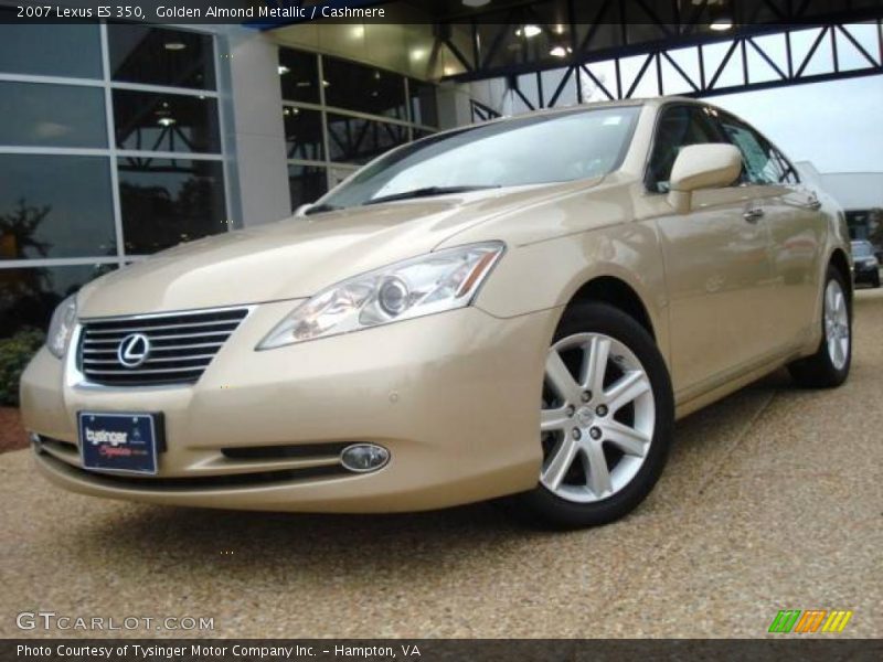 Golden Almond Metallic / Cashmere 2007 Lexus ES 350