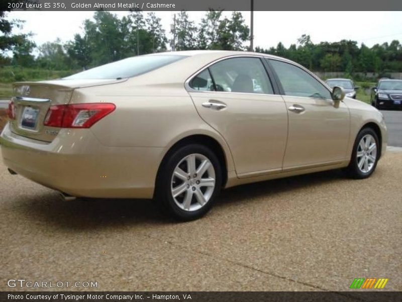 Golden Almond Metallic / Cashmere 2007 Lexus ES 350