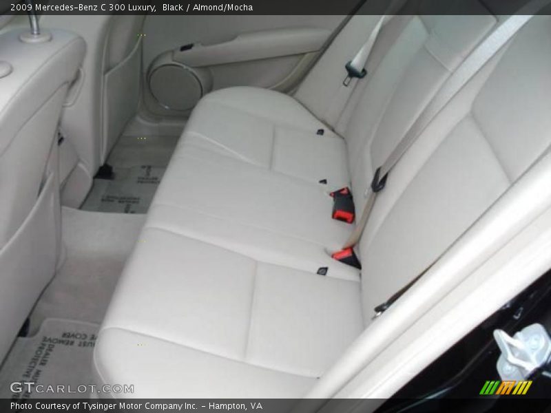 Black / Almond/Mocha 2009 Mercedes-Benz C 300 Luxury