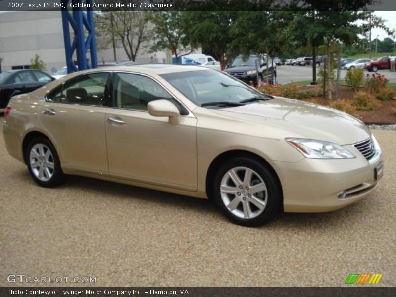 Golden Almond Metallic / Cashmere 2007 Lexus ES 350