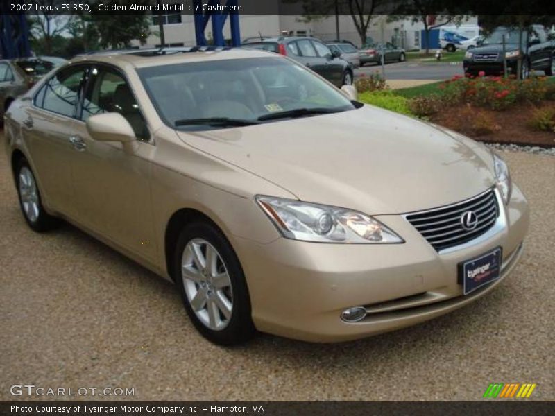 Golden Almond Metallic / Cashmere 2007 Lexus ES 350