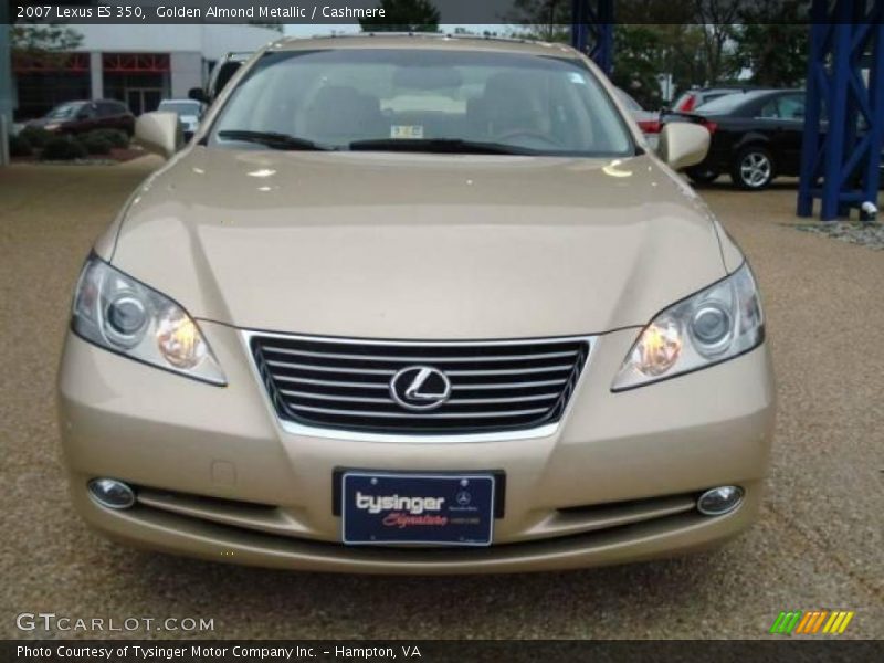 Golden Almond Metallic / Cashmere 2007 Lexus ES 350